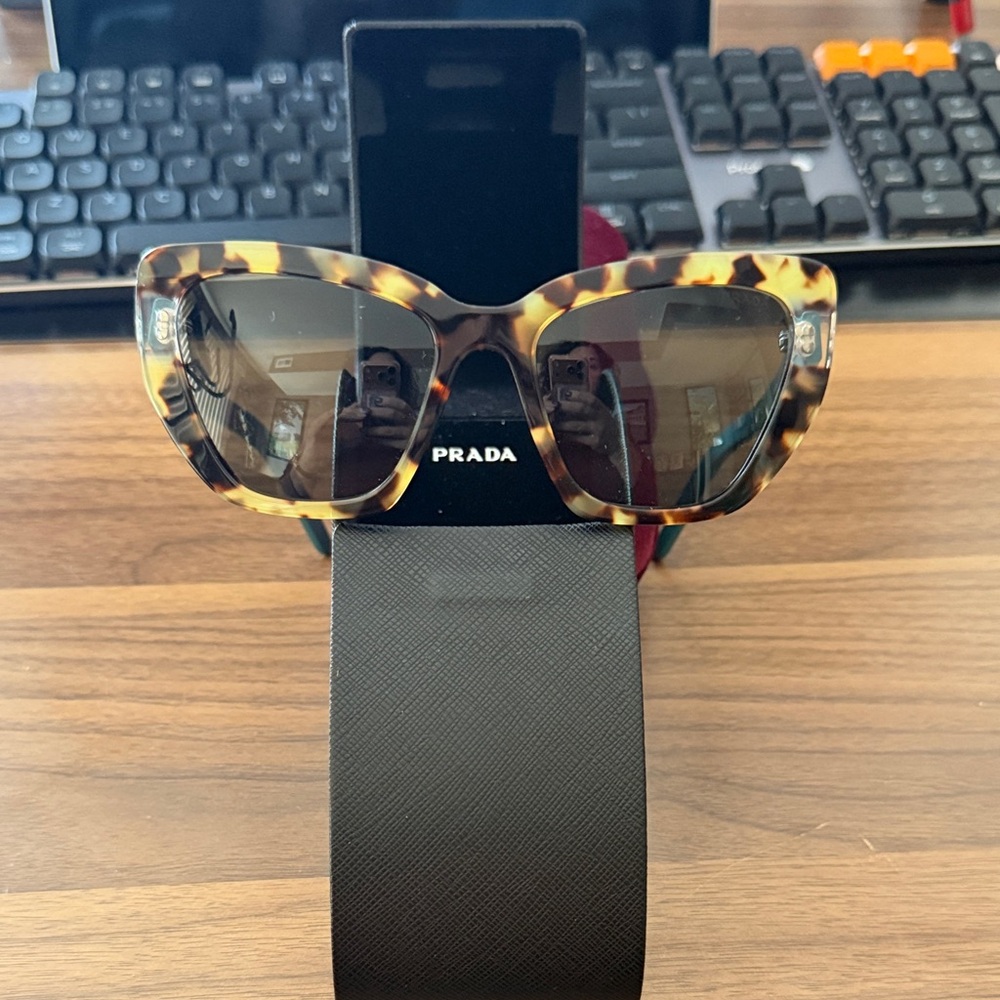 Prada Tortoise Shell Sunglasses